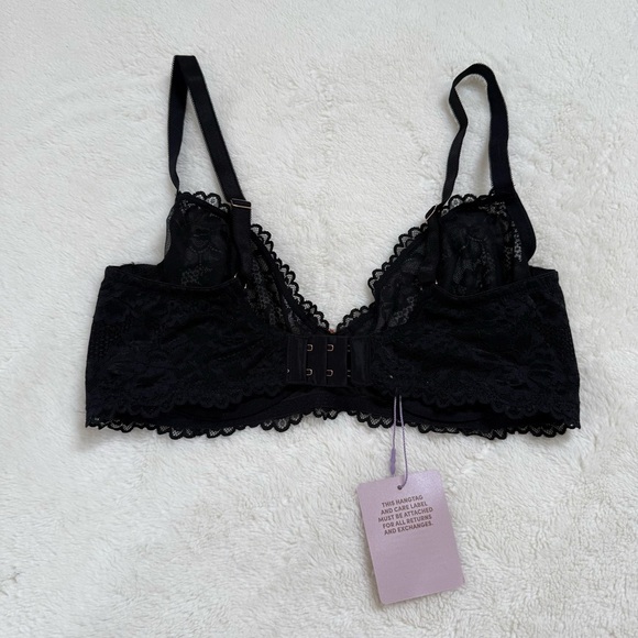 Savage X Fenty Floral Lace Unlined Bra 36DD - Picture 6 of 6